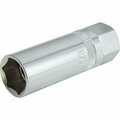 Lang 0.38 in. Drive Magnetic Spark Plug Socket - 0.63 in. LNG-528